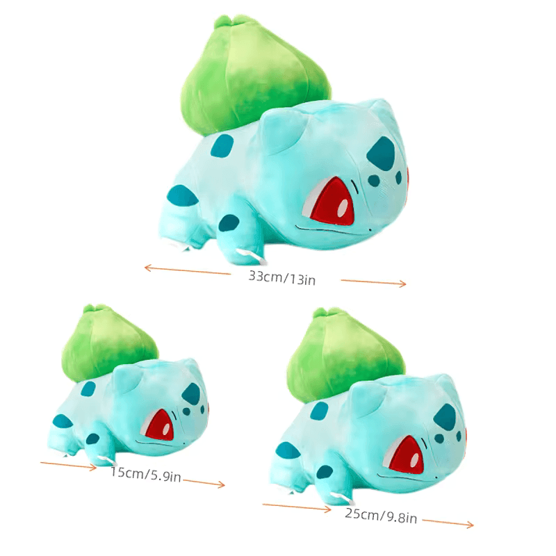 Pokemon Bulbasaur Plush Doll (6/10 or 13 Inches) Original Toy - Pokestore