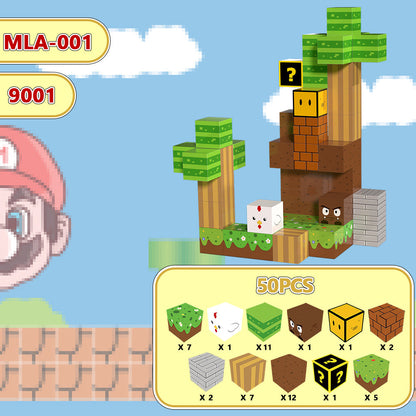 Magnetic Building Blocks – Super Mario