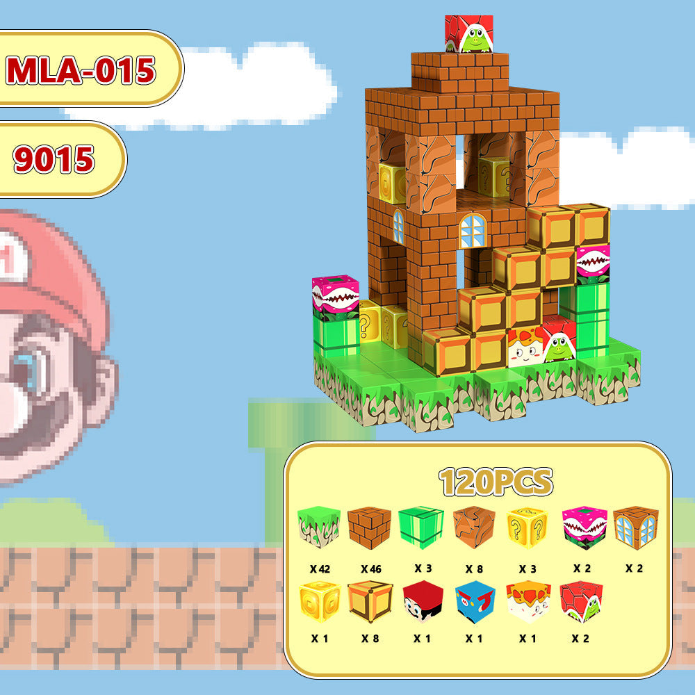 Magnetic Building Blocks – Super Mario