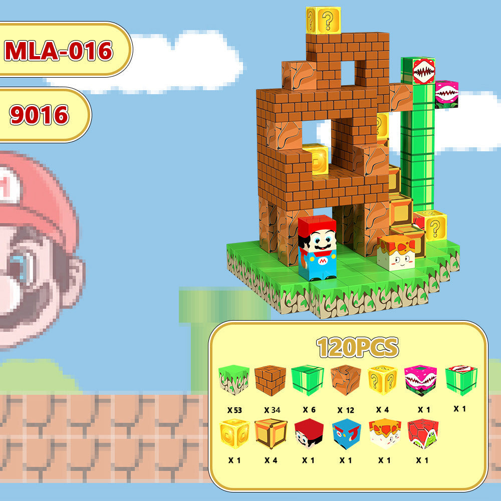 Magnetic Building Blocks – Super Mario