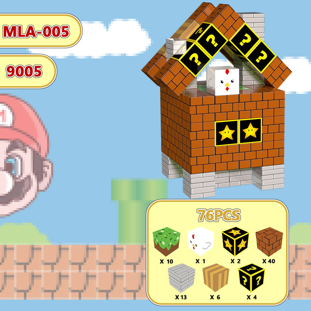 Magnetic Building Blocks – Super Mario