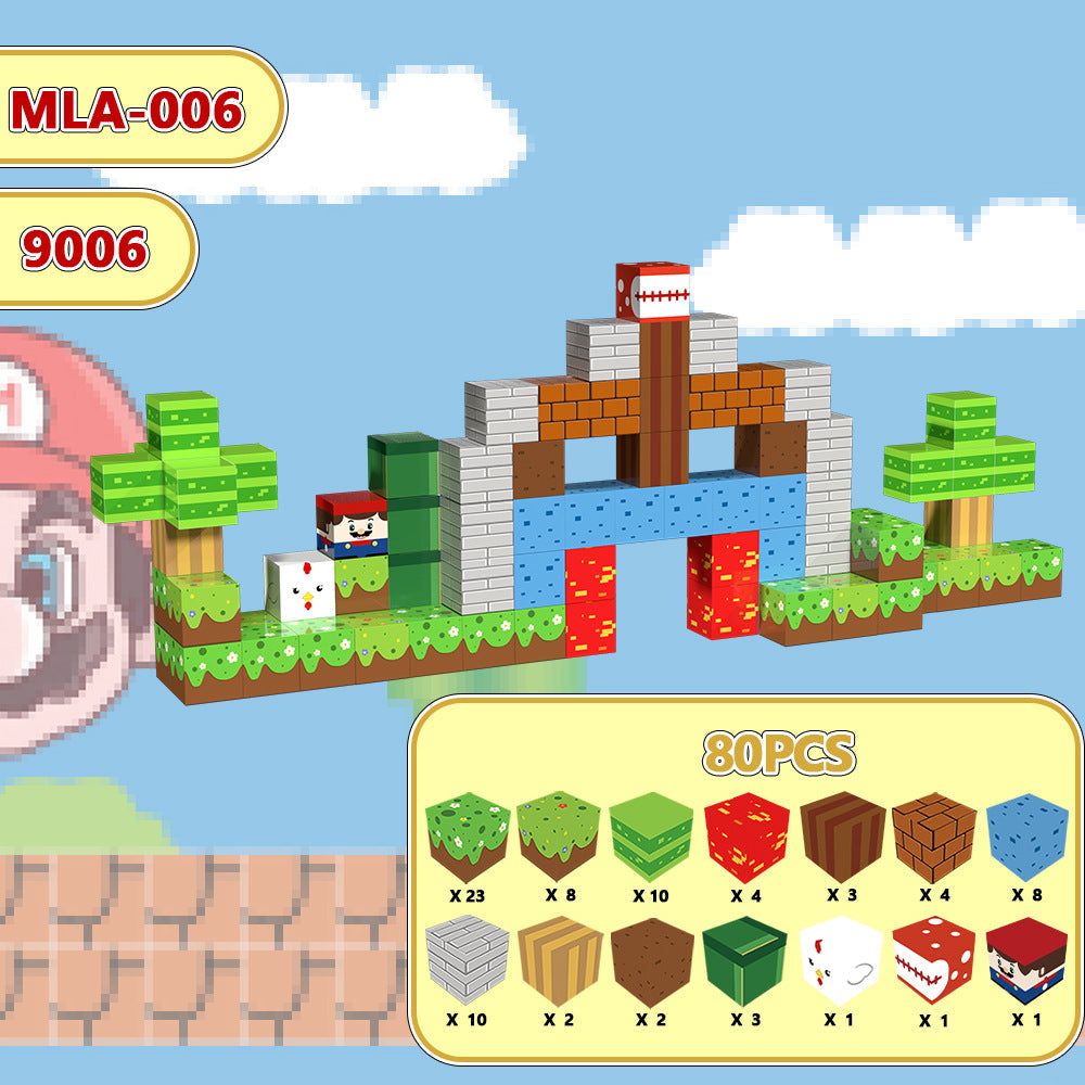 Magnetic Building Blocks – Super Mario