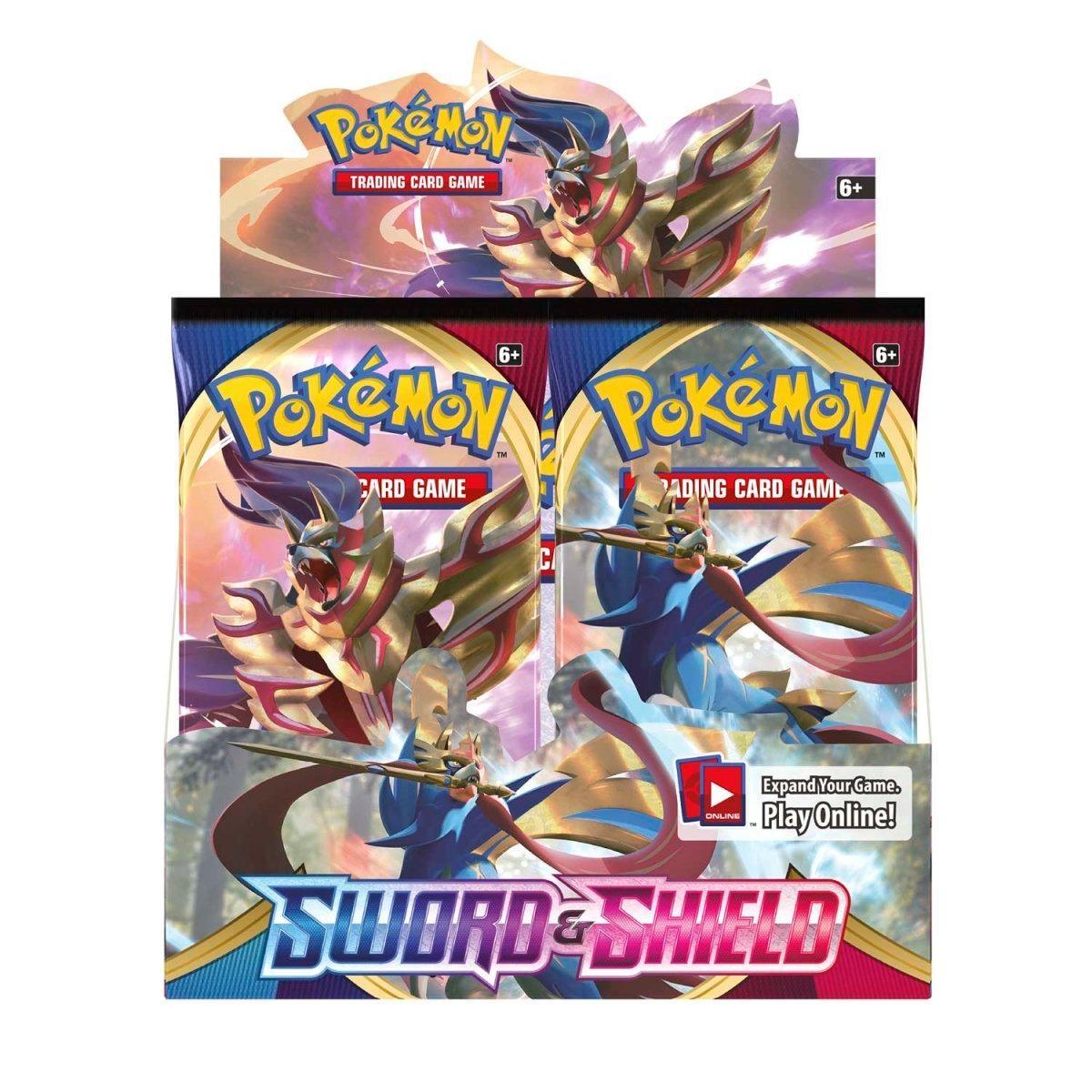 Pokemon TCG Booster Box: Sword & Shield Base Set 36 Packs Trading Card Game - Pokestore