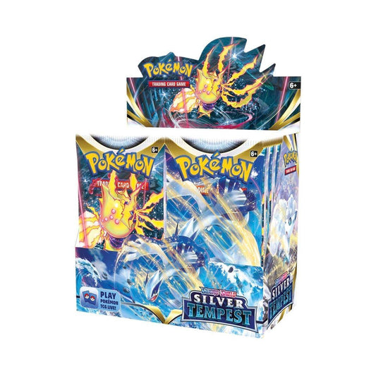 Pokémon TCG: Sword & Shield-Silver Tempest Booster Display Box (36 Packs) - Pokestore