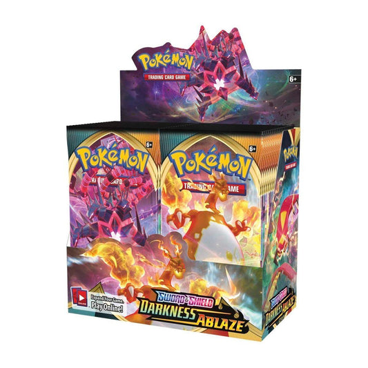 Pokémon TCG: Sword & Shield - Darkness Ablaze Booster Display Box (36 Packs) - Pokestore