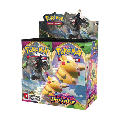 Pokémon TCG: Sword & Shield - Vivid Voltage Booster Display Box (36 Packs) - Pokestore