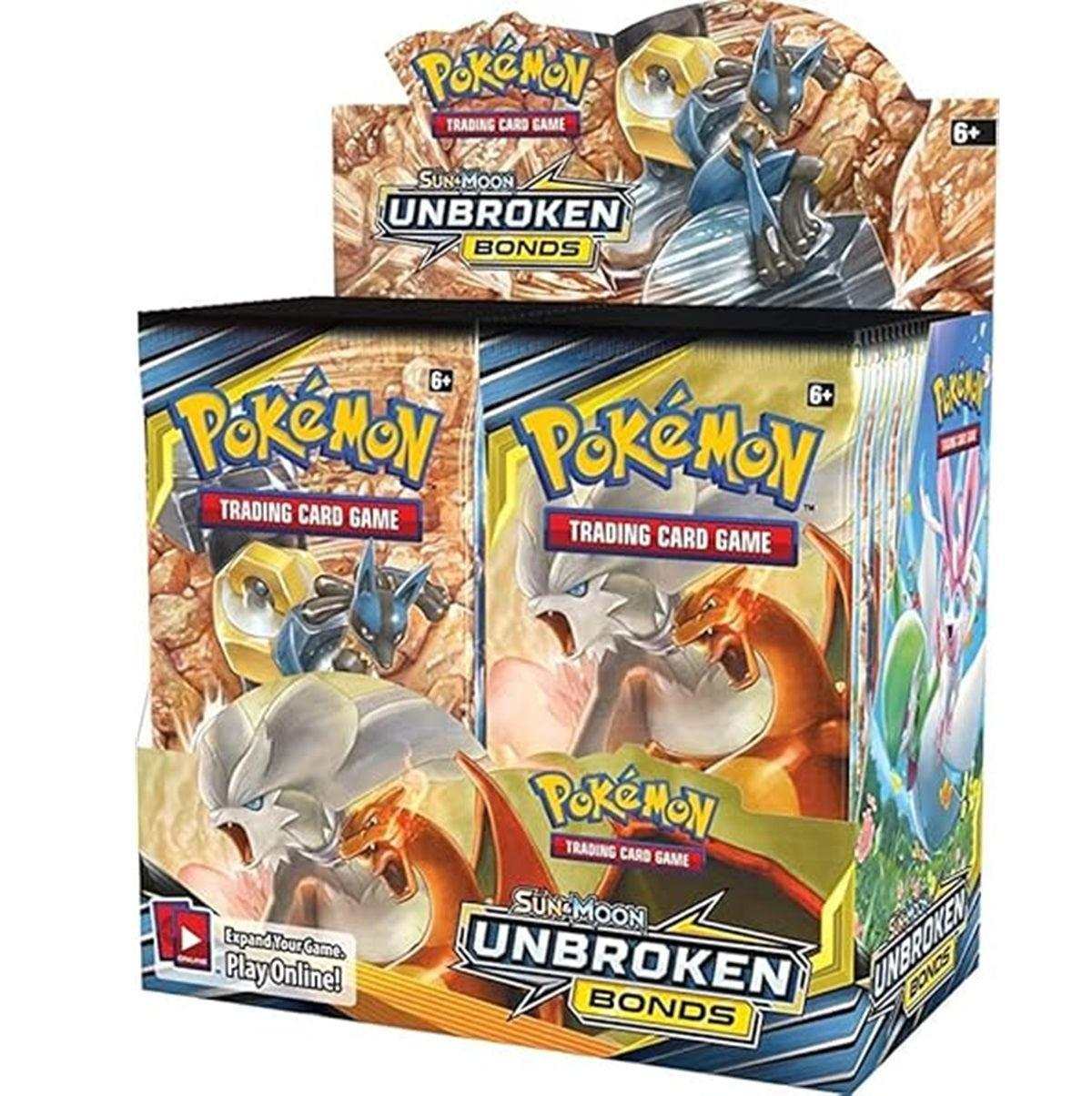 Pokémon TCG: Sun & Moon - Unbroken Bonds Booster Display Box (36 Packs) - Pokestore