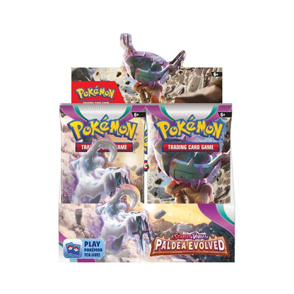 Pokémon TCG: Scarlet & Violet Paldea Evolved Booster Display Box (36 Packs) - Pokestore