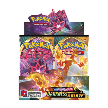 Pokémon TCG: Sword & Shield - Darkness Ablaze Booster Display Box (36 Packs) - Pokestore