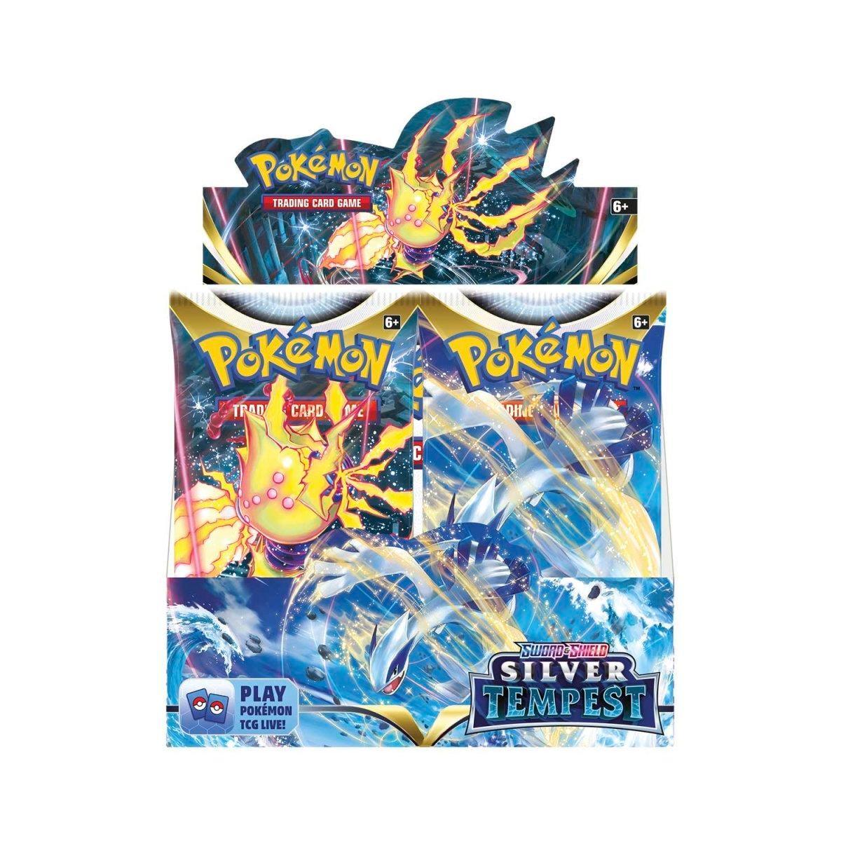 Pokémon TCG: Sword & Shield-Silver Tempest Booster Display Box (36 Packs) - Pokestore