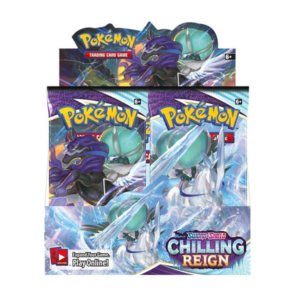 Pokémon TCG: Sword & Shield - Chilling Reign Booster Display Box (36 Packs) - Pokestore