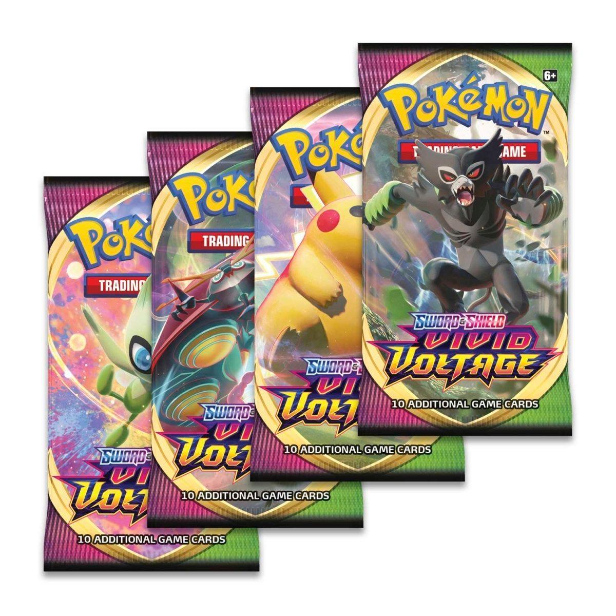 Pokémon TCG: Sword & Shield - Vivid Voltage Booster Display Box (36 Packs) - Pokestore