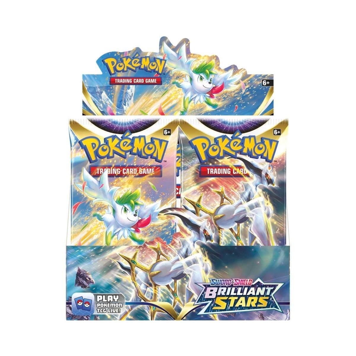 Pokémon TCG: Sword & Shield - Brilliant Stars Booster Display Box (36 Packs) - Pokestore