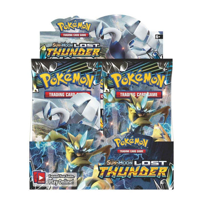 Pokémon TCG: Sun & Moon - Lost Thunder Booster Display Box (36 Packs) - Pokestore