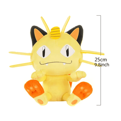 Pokemon Meowth Plush Doll 10 Inches/25 cm Original Toy - Pokestore