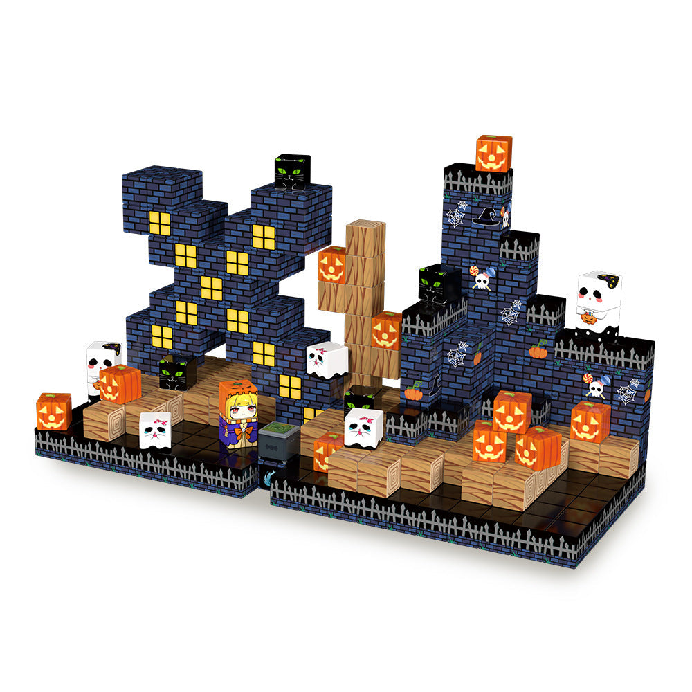 Magnetic Blocks Set-Halloween Theme