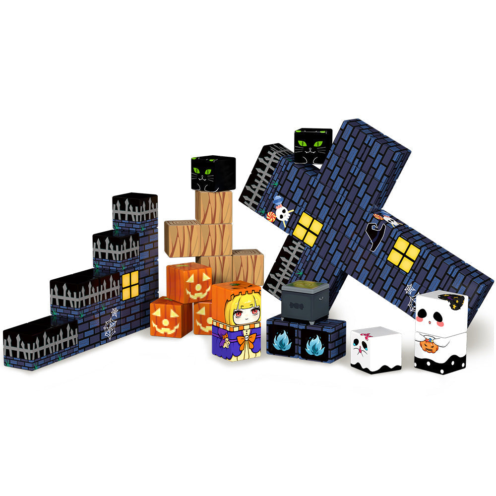 Magnetic Blocks Set-Halloween Theme