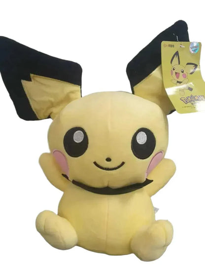 Pokemon Pichu Plush Doll (8 or 10 Inches) Original Toy - Pokestore